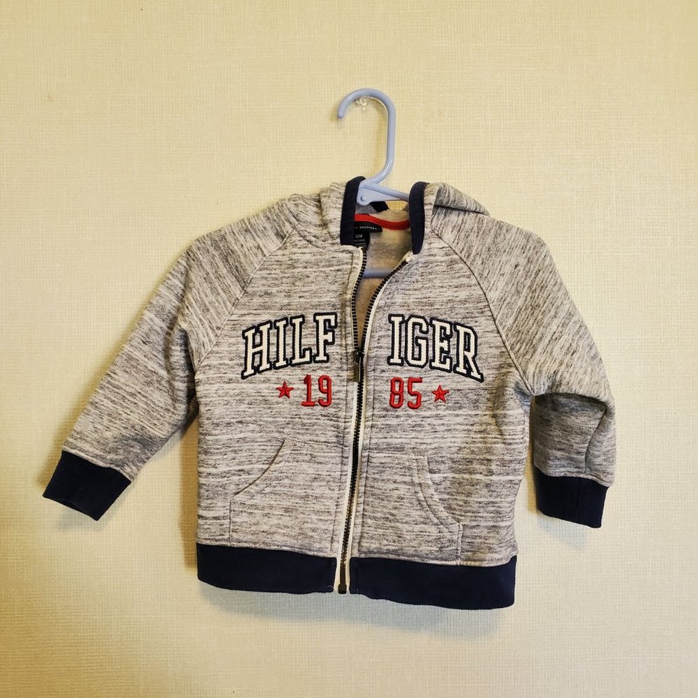 Tommy Hilfiger Jacket Toddler Baby.‎ 12 Months. Full zip.
